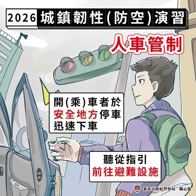 2026城鎮韌性防空海報