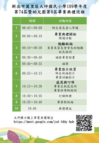 畢業典禮流程